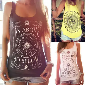 

2020 Summer Sexy Women Tank Tops Loose Beach Sport vest