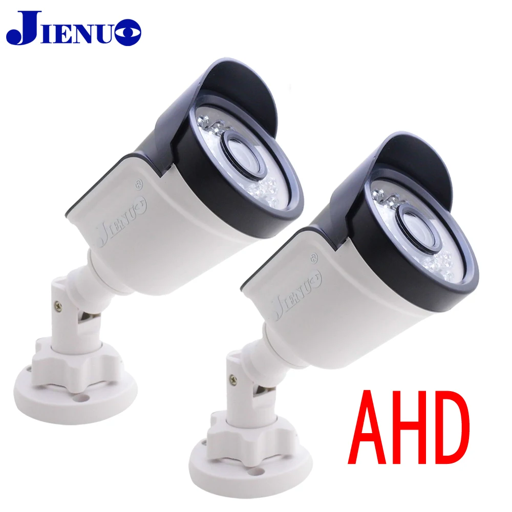 2 Pcs 1MP/ 2MP/ 4MP/ 5MP AHD Camera Security Surveillance Hd Infrared Night Vision CCTV Outdoor Waterproof Home Cam CVI CVBS TVI