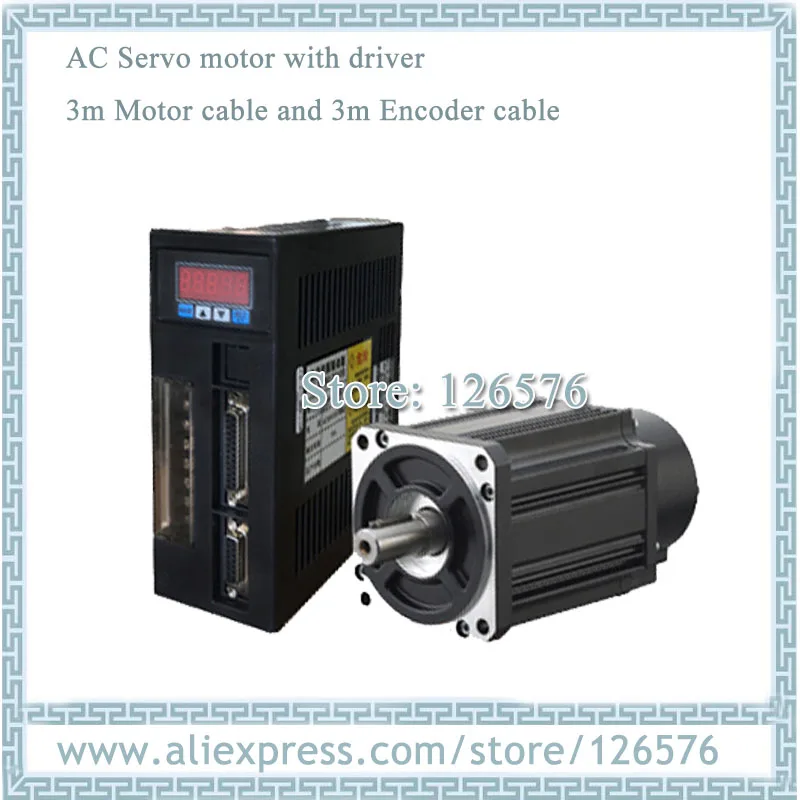 Absolute Encoder Ac Servo Motor 90stm02430 Servo Motor Ac220v 2.4n.m