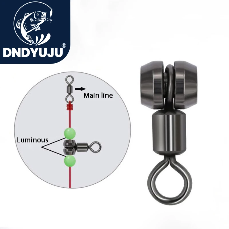 

DNDYUJU 10 шт. вращающиеся вертлюжки с красным Китом поворотная головка Поворот 360 ° анти-обмотка рыболовный соединитель крючок Приманка для рыболовных принадлежностей