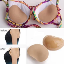 Soutien-gorge collant Invisible pour femmes, 1 paire, coussinets en éponge plus épaisse, rehausseur de poitrine, amovible, ajout d'inserts, bonnets