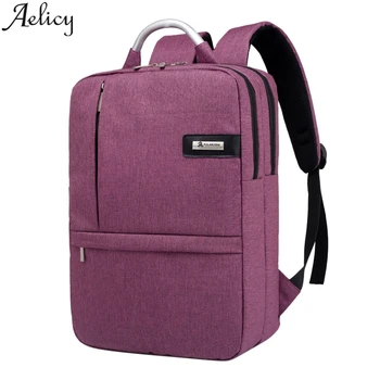 

Aelicy Fashion Backpack Designers Brand Women Men Students Large Capacity Backpacks Laptop Bag With USB Jack Travel Bags
