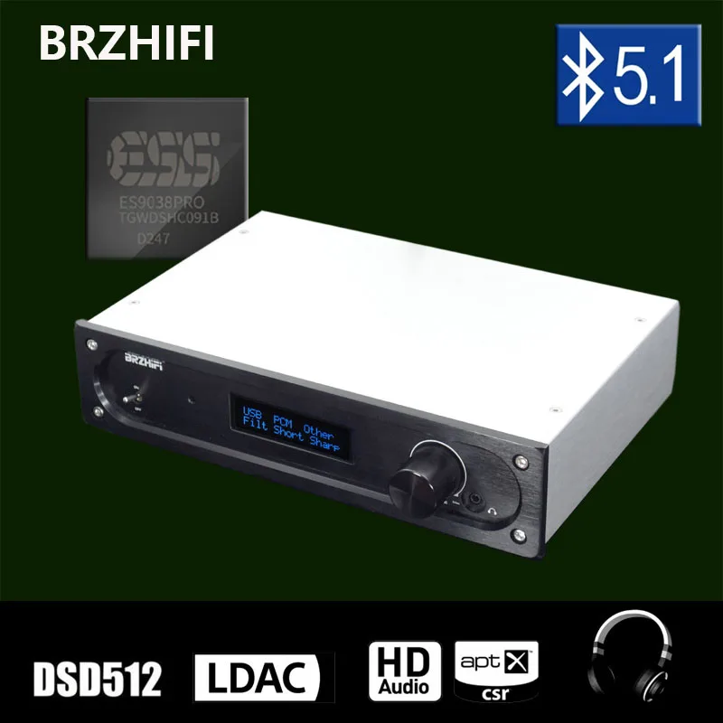 BRZHIFI SU3B ES9038PRO ES9028PRO асинхронный декодер DSD512 аналоговый усилитель USB DAC Bluetooth 5 1