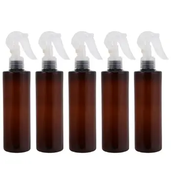 

5pcs 250ml Spray Bottle With Trigger Refillable Subpackaging Bottle Hair Styling Mist Sprayer Set
