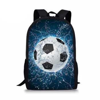 

Customzied Personalized Classic Children Backpack Custom Kids School Bag Football Book Bag Cat School Backpack For Teeange Girl