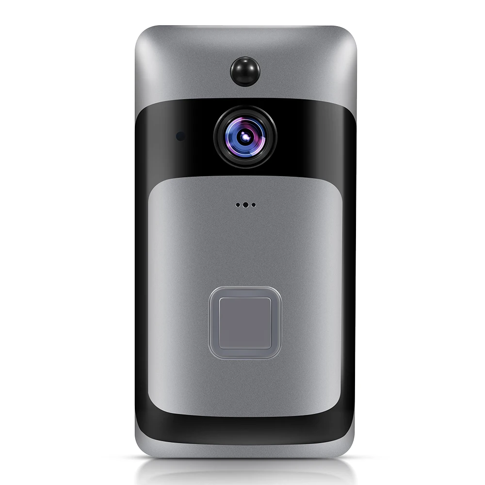 1080P HD WiFi видеопереговорное устройство глазок дверной звонок, камера PIR ИК детектор движения ночного видения 160 градусов беспроводной