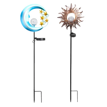 

Waterproof LED Solar Power Light Spike Outdoor Garden Yard Path Lawn Lamps Party All Saints At Christma Festival Lamp Decoration