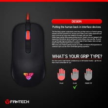 FANTECH G10 эргономичная мышь 4800 dpi Регулируемая и 4 кнопки кабель оптическая мышь для Overwatch PUBG мышь геймер