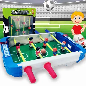 

Table Football Durable Practical Wood Colour Mini Hobbies Children Kids Football Table Indoor Collection Football Game Table