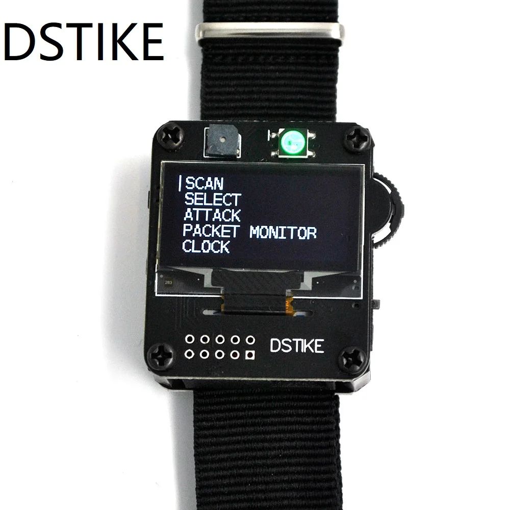 DSTIKE WiFi Deauther Watch V1 | умные часы Arduino NodeMCU ESP8266 программируемая плата
