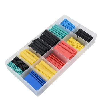 

280Pcs Assortment Polyolefin 2:1 Heat Shrink Tubing Tube Sleeving Wrap Wire Case for Electrical Insulation Wire Bundling