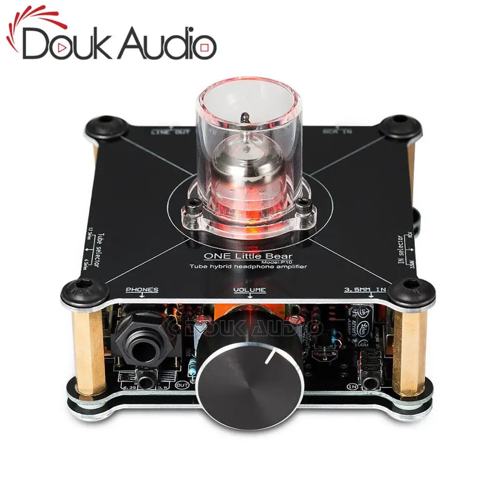 Мультигибридный усилитель для наушников Douk audio Hi Fi Mini Class A 12AU7 Стерео