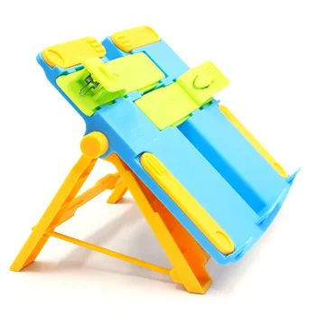 

Creative Children's Adjustable Multifunctional Reading Shelf Portable Folding Reading Shelf Book Shelf