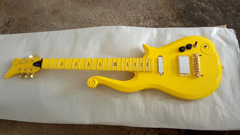 High quality 6 chord prince cloud electric guitar Support for custom free shipping | Спорт и развлечения