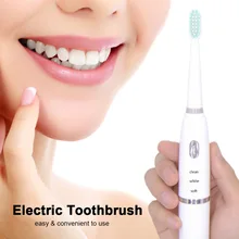 Электрическая зубная щетка AA на батарейках зубная щетка с умным таймером 3 дополнительных режима отбеливающая зубная щетка es для взрослых уход за полостью рта