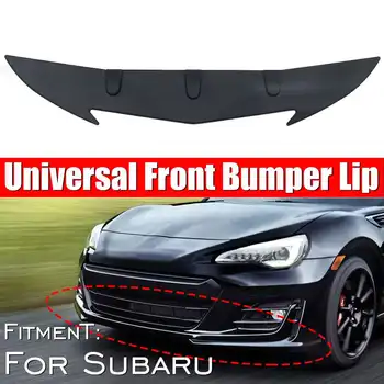 

Universal Matte Black Car Front Bumper Lip Splitter Bumper Diffuser Guard Protector For Honda for BMW for Audi Benz Mazda
