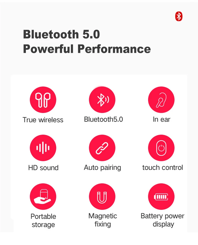 Fineblue TWS V5.0 Bluetooth наушники J10 мини Твин стерео микрофон истинные беспроводные наушники Смарт телефонная гарнитура Спортивная музыка или говорящая