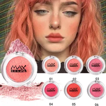 

Beauty Glazed 6 Colors Eyeshadow Pallete Glitter Matte Eye Shadow Single Color Natural Long-Lasting Eyeshadow MakeUp Cosmetics