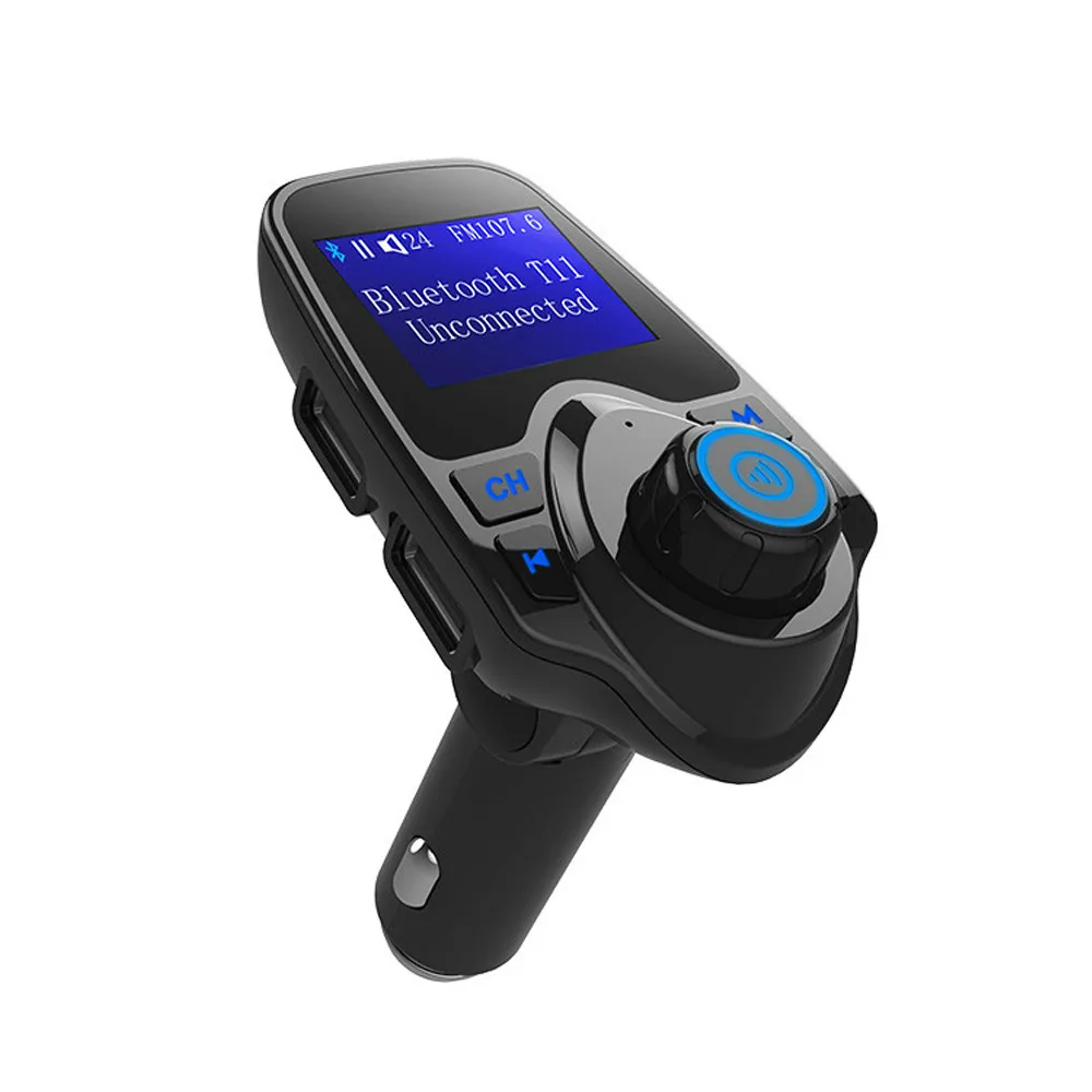 Fm-адаптер USB зарядное устройство Авто Hands Free Bluetooth беспроводной автомобильный AUX аудио приемник автомобиль Лодка Трактор Аксессуар# Zer