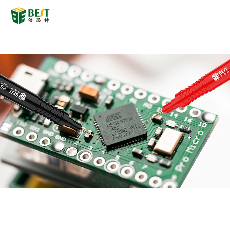 BST-050-JP CAT III 2000V 20A Thin Superconducting Probe Multimeter Test Leads For High Precision Components Testing multimeter test leads