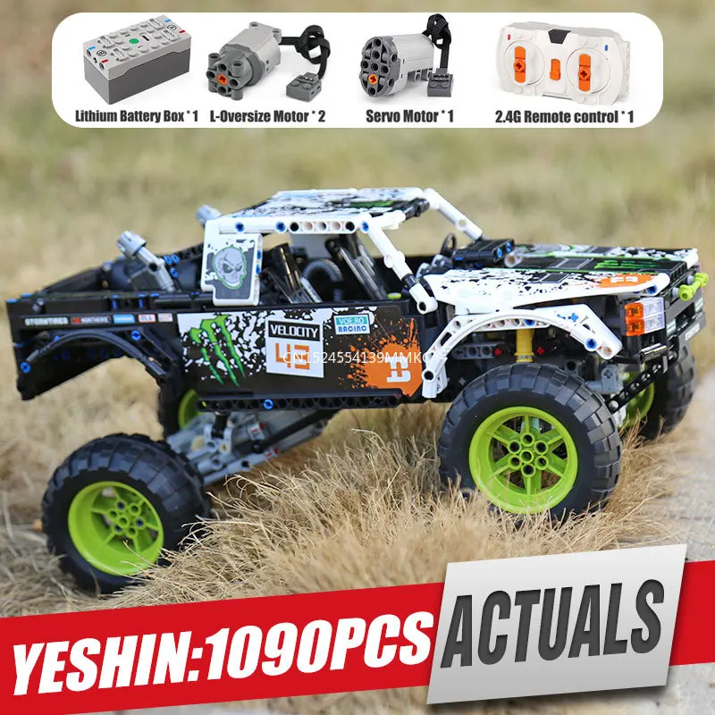 

Technic series the 4X4 Off Road Vehile model Toy Building Block Blocks SET classic car Compatible 42099 Christmas Gift
