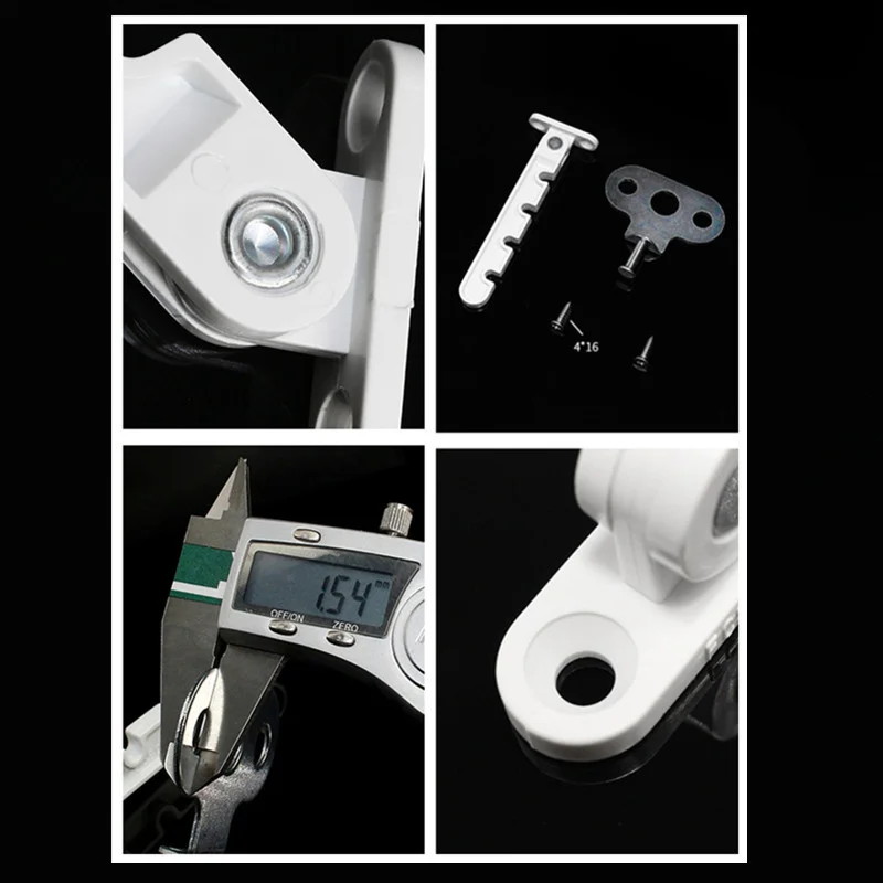 Adjustable window Limiter latch Wind Brace stay position stopper casement window Sash blocking lock kids baby safety protector