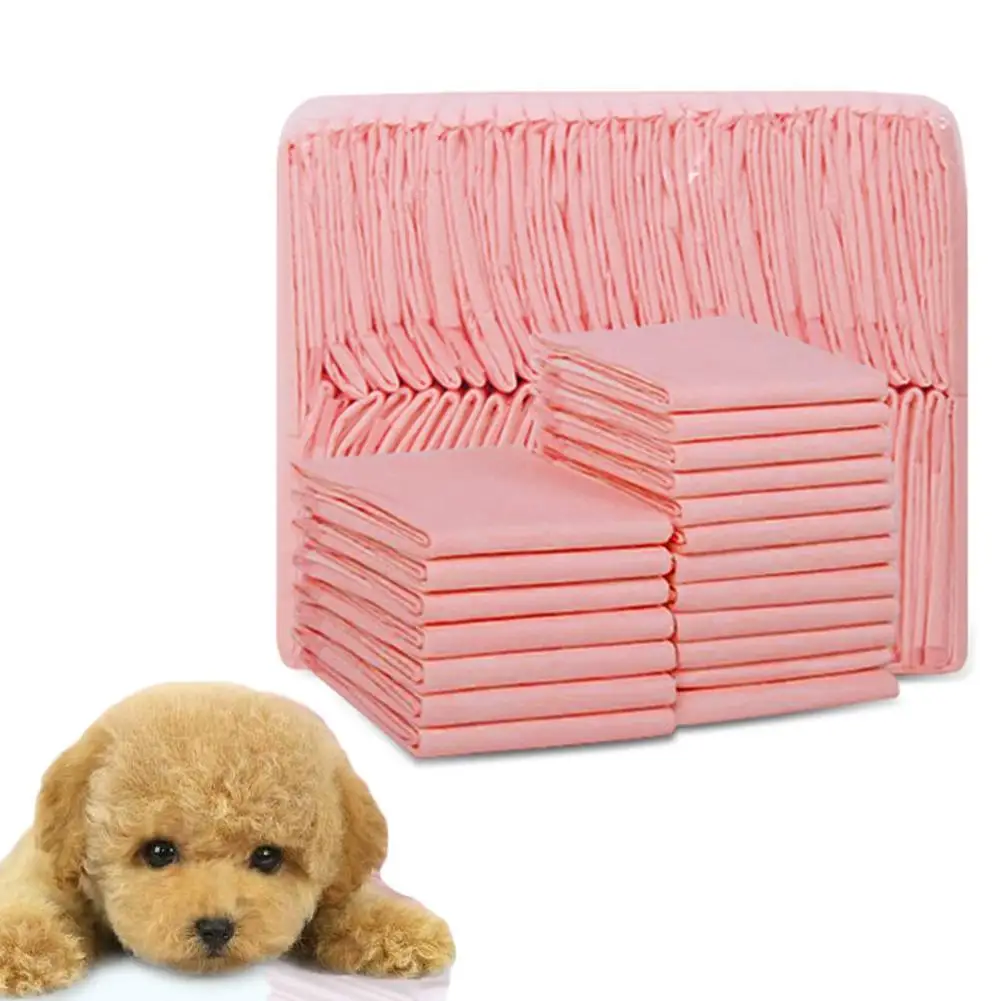 

20/40/50/100Pcs Dog Pee Pads Absorbent Deodorization Dog Training Pee Pads Disposable Diapers Dog Cleaning Tools Pet Products