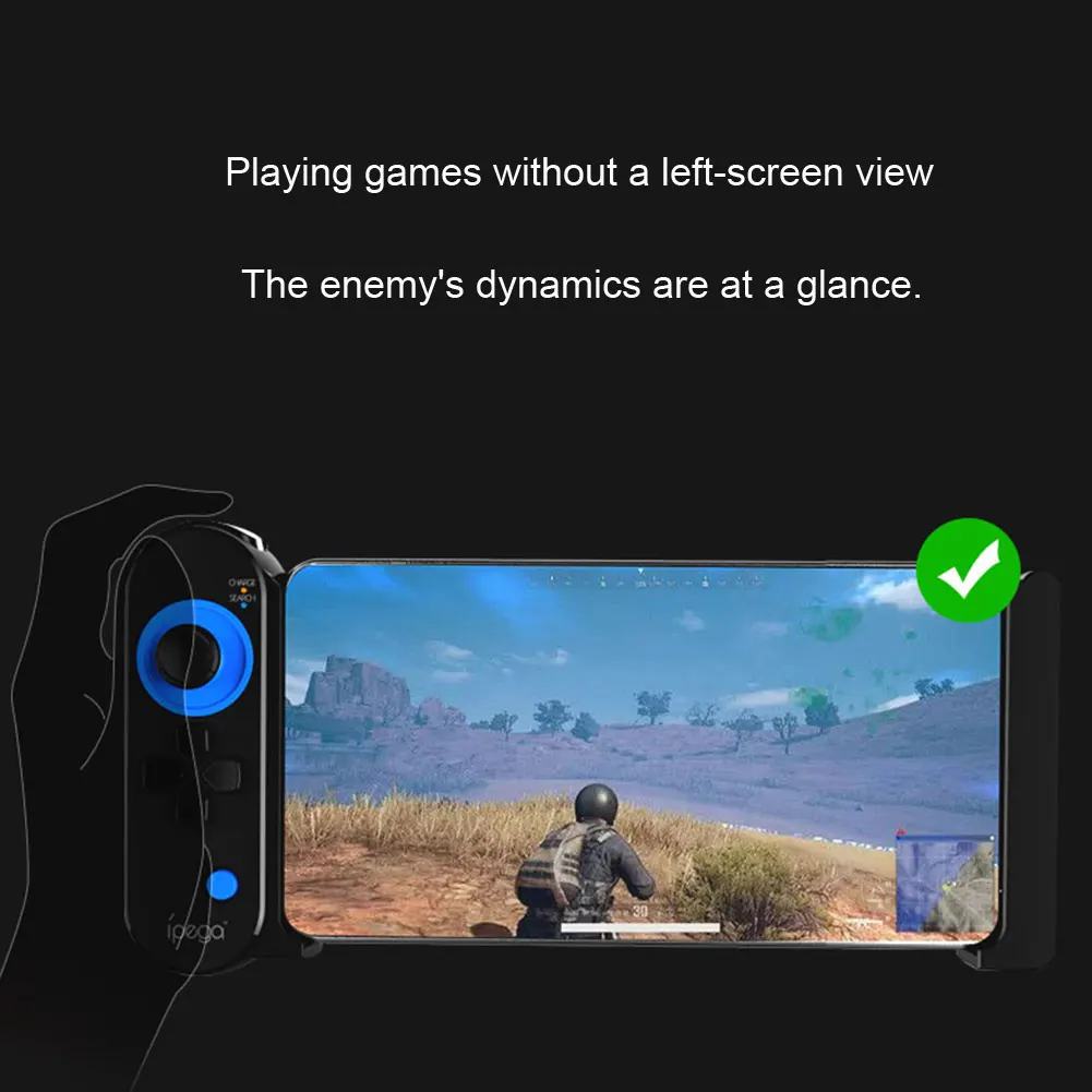 IPEGA PG-9120 Беспроводная Bluetooth игровая ручка триггер стрейч для телефона PUBG мобильная игра для мира Ручка Джойстик