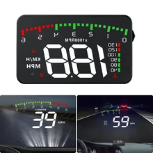 WIIYII – affichage tête haute pour voiture HUD A900, OBD2 II, système d'avertissement de survitesse, alarme de tension de vitesse, projecteur HUD