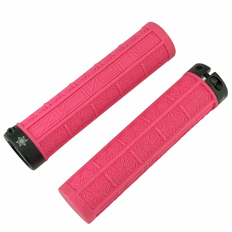 pink Supacaz GR-10 MTB велосипедные Грипсы, 135 мм комплект рулей для велосипеда силиконовый набор - Цвет: pink