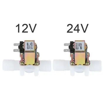 

Normally Closed Solenoid Valve Coil DC 12V Electric Solenoid Valve Parallel Thread Connection Water Inlet Flow Switch