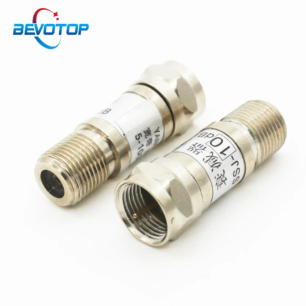 1 Pz 2W 1 ~ 30Db Dc-1.0Ghz F Maschio A F Femmina Connettore Tv Attenuatore Di Segnale Attenuatore Rf Accessorio Rf 75 Ohm