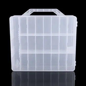 

Universal Nail Polish Holder Organizer for 48 Bottles Adjustable Dividers Space