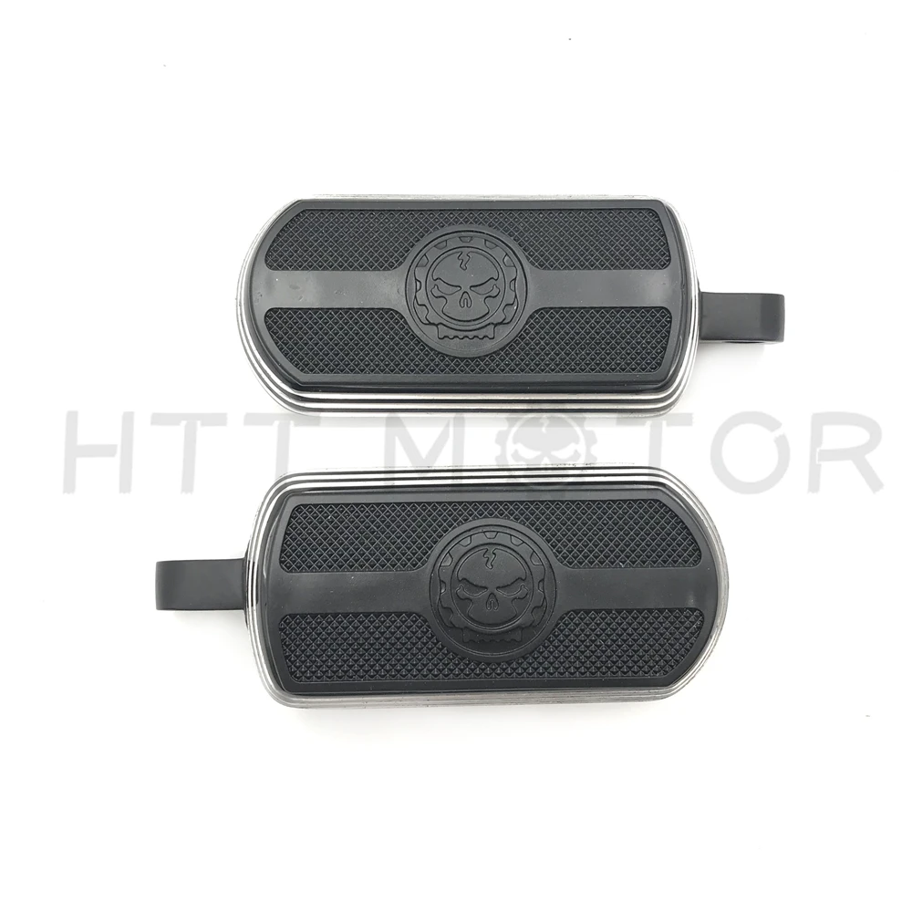 Aftermarket мотоцикл черный передние и задние Подножки для 1984- Все Harley-Davidson(Road King/Street Glide/CVO