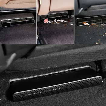 

Carstyling For Mercedes benz E C GLC Class Car Under Seat Air Conditioning Vent Outlet Protective Cover Trim