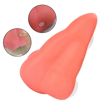 

New Creative Spoof Big Nose Soap Dispenser Funny Nose-shaped Suction Cup Shower Gel Hand Wash Gel Dispenser Bathroom Accessories