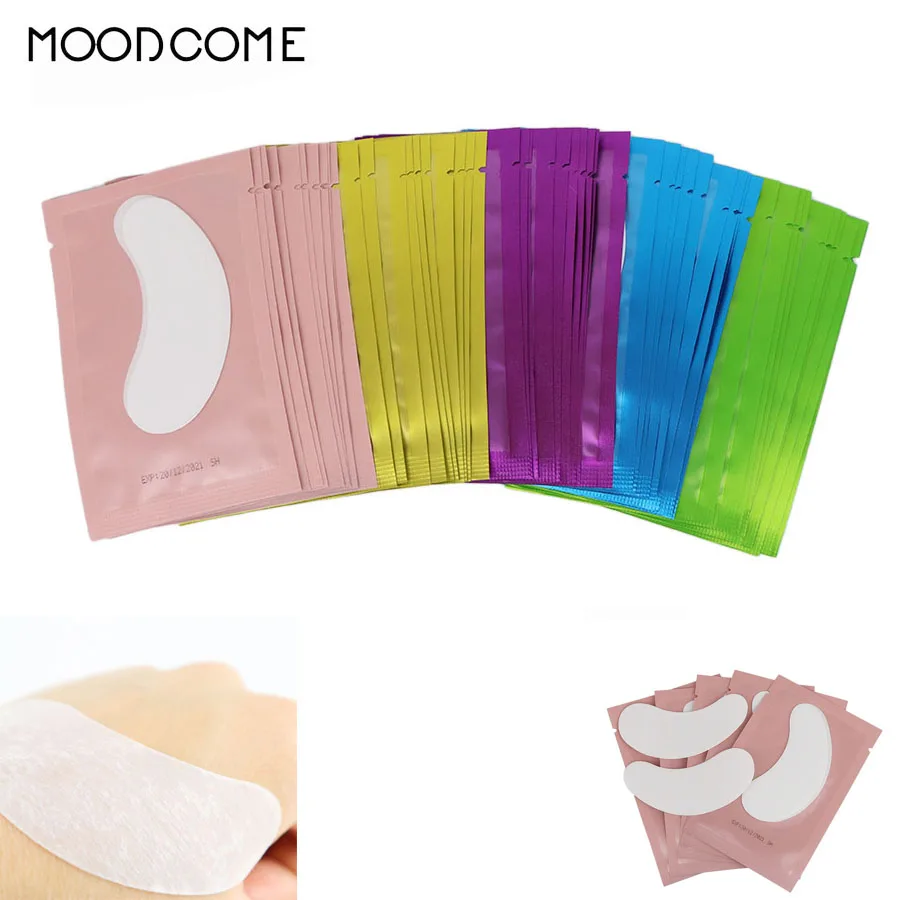 

10/20 Pairs Eyelash Under Eye Pads for Eyelash Extensions 100% Natural Hydrogel Under Eye Gel Pads for DIY Make Up Tool
