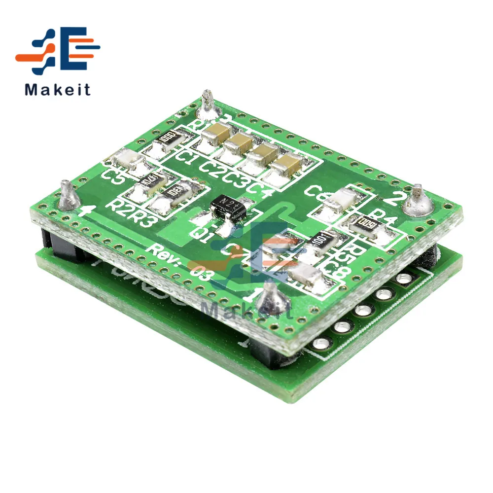 

DC6-40V 8-15M LV002 Doppler Radar Microwave Sensor Switch Module Radar Detector Sensor Board for Corridor Aisle Garage Induction