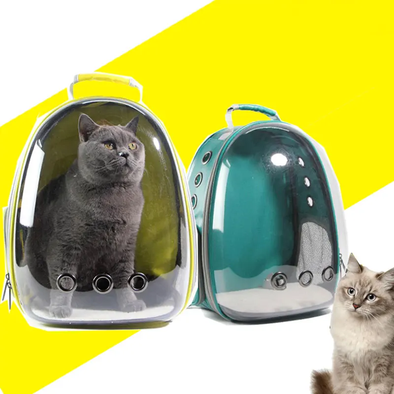 Pet Cat-Carrying Backpack Pet Cat Backpack For Kitty Puppy Chihuahua Small Dog Carrier Crate Outdoor Travel Bag Cave For Cat