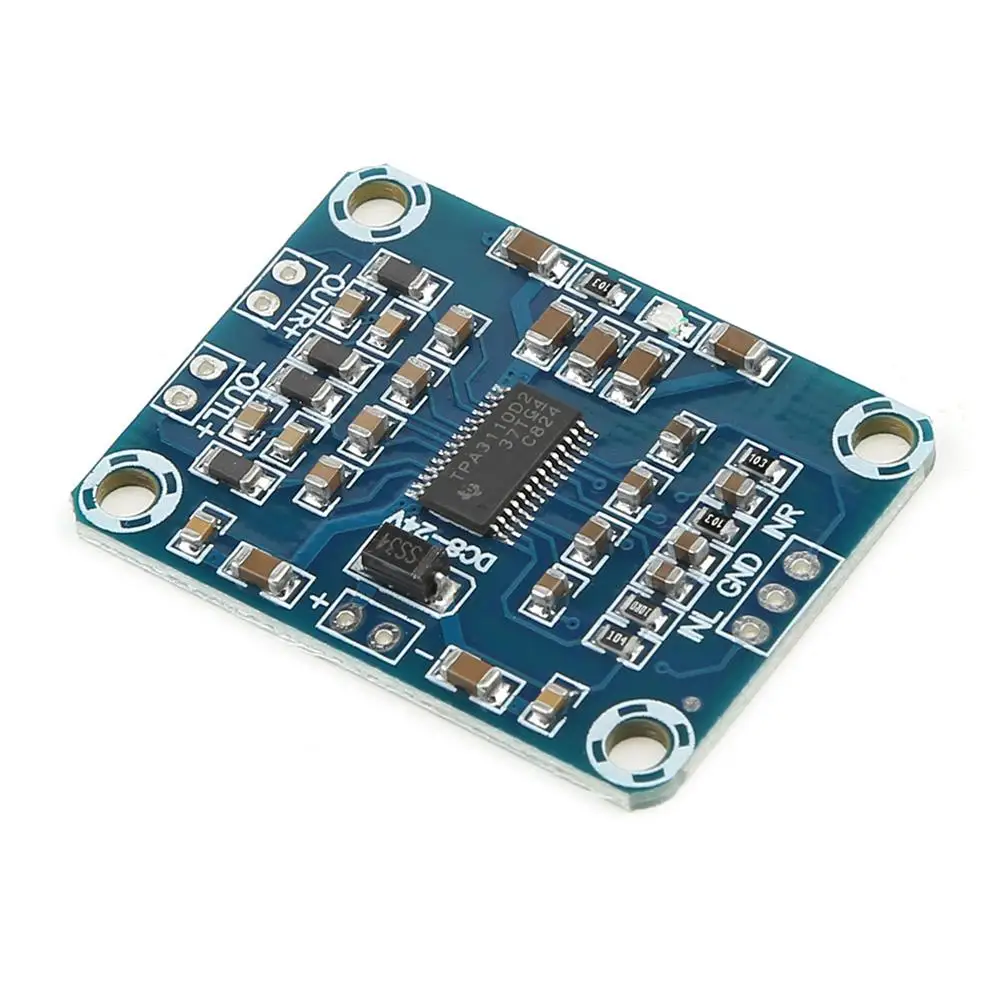 DC12V-24V 2X15W цифровой аудио стерео усилитель модуль платы TPA3110 Класс D мощности