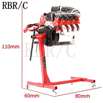 

RBR/C 1:10 V8 engine maintenance frame for TRX4 SCX10 RC car modification DIY upgrade parts