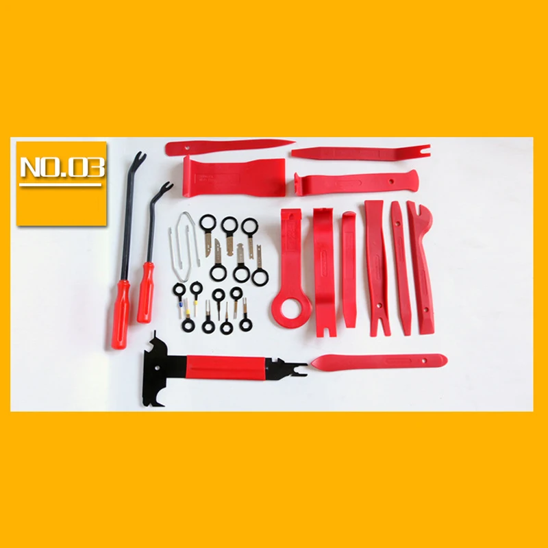 30pcs Car Trim Removal Tools Kit Car Audio Removal No Deformation Disassembly Tools Set JA55