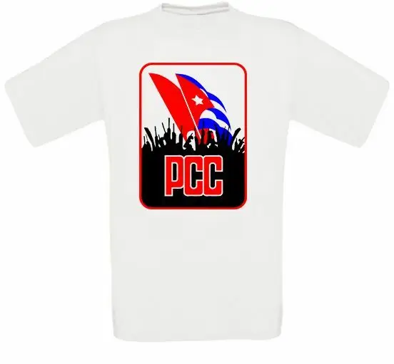 T-Shirt Pcc Partito Comunista De Cuba Kuba Castro Guevara Tutte le Taglie Nuovo |