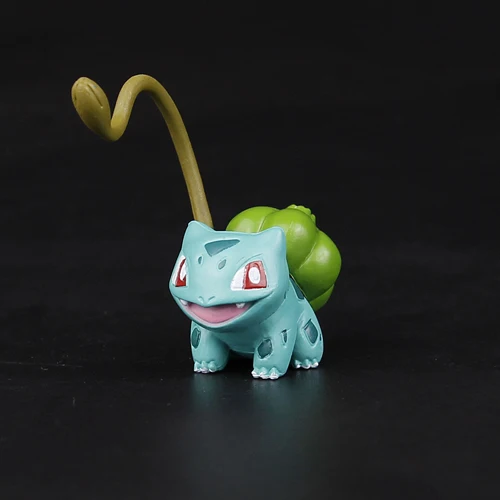 Takara Tomy Покемон 36 Стиль ПВХ Аниме фигурки Пикачу Сквиртл Bulbasaur Cubone Мини мультфильм Модель Коллекция Рождественский подарок - Цвет: miaowazhognzi