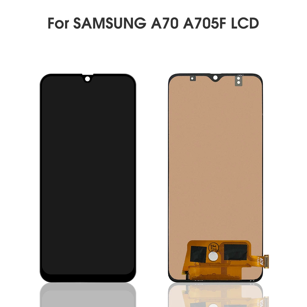 6,7 ''Дисплей для samsung Galaxy A70 A705 A705F SM-A705F A705DS ЖК-дисплей Дисплей кодирующий преобразователь сенсорного экрана в сборе Замена