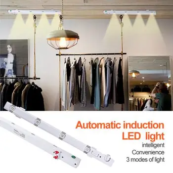 

Factory Direct Auto Sensing LED Cabinet Light PIR Motion Sensor Light Control Warm White Support Dropshipping