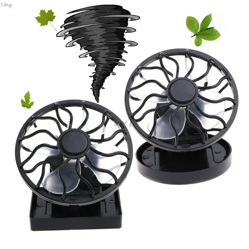 solar cooler fan