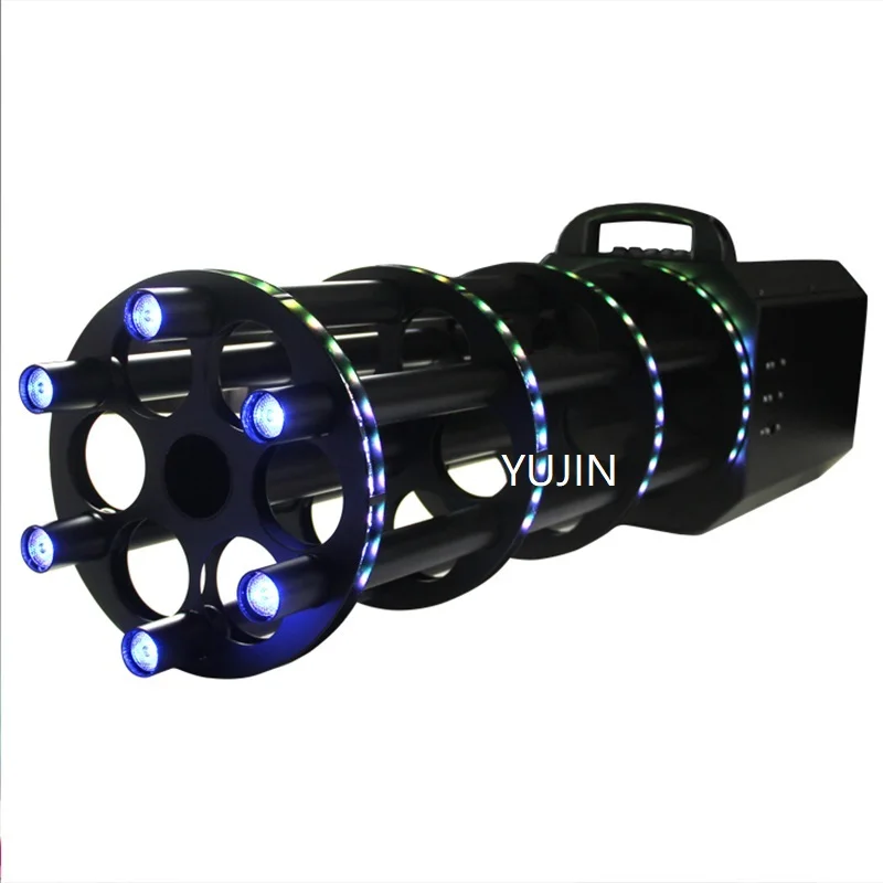 

Six heads dmx confetti cannon shooter hand hold rechargeable machine for festival&event