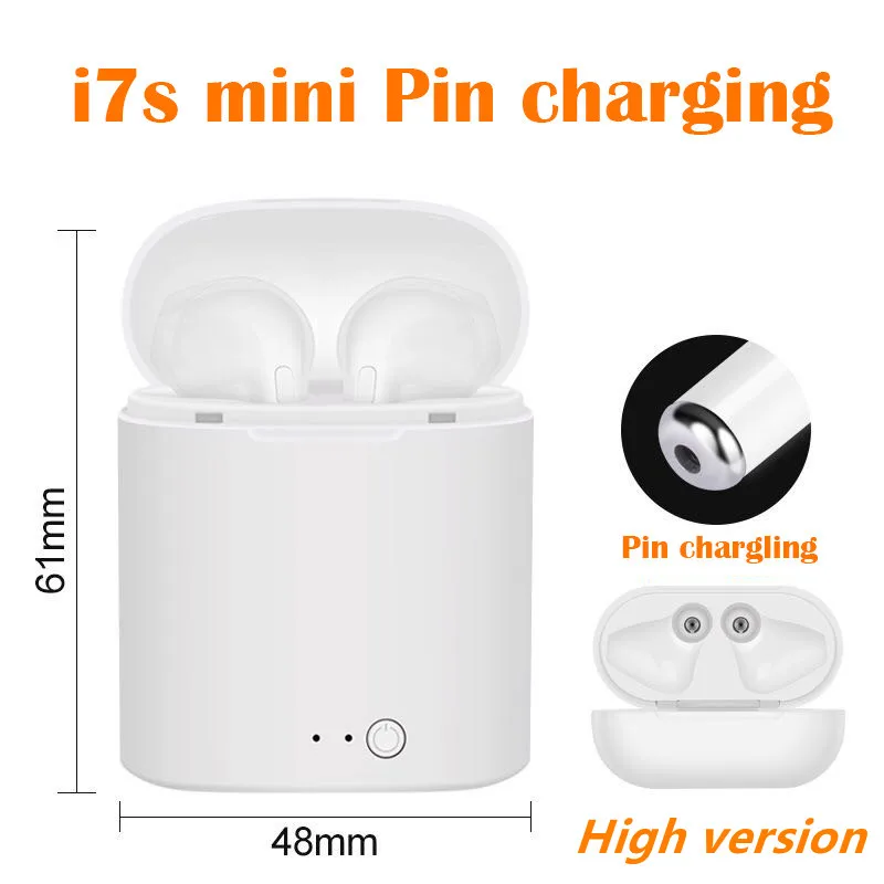 I7s мини Bluetooth наушники Спортивные Музыкальная гарнитура для iPhone huawei Xiaomi