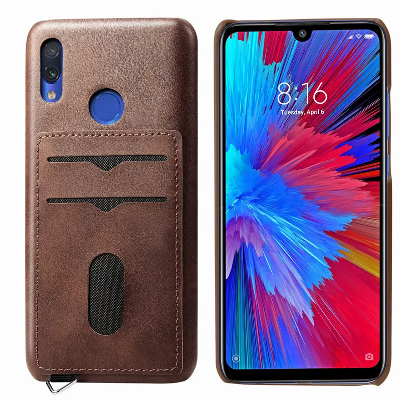 

PU Leather Cover For Xiaomi Redmi Note 7 Case Fundas Back Cover Card Holder Protective Case For Redmi 7 6A Note 5 6 7 Pro Capa